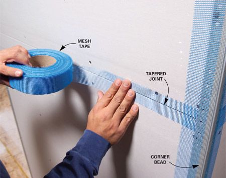 Fiberglass mesg tape